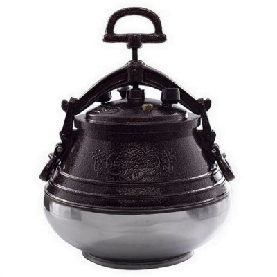 Казан алюминиевый 10 л двухцветный с боковыми ручками Афганский Rashko Baba