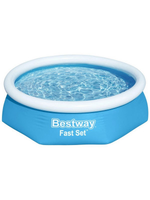 Бассейн с надувным бортом 244*61 см 1880 л 57448 Bestway