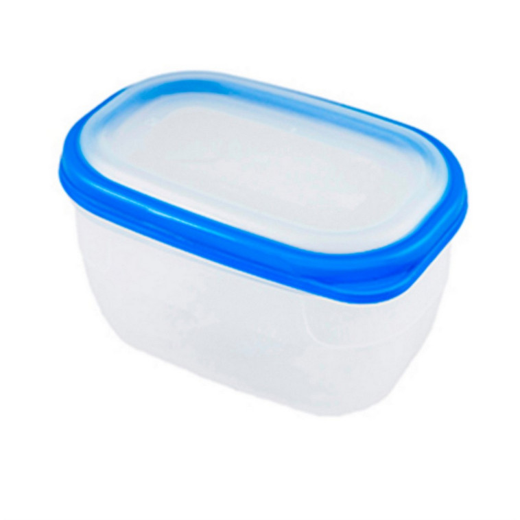 Контейнер пластиковый 0,75 л прямоугольный СВЧ Премиум Полимербыт