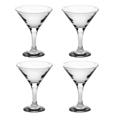 Набор стеклянный бокалов 6 предметов 170 мл для мартини Bistro Pasabahce