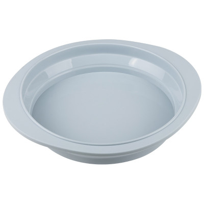 Форма силиконовая для выпечки 29,2*26,7*5 см складная круг серый Armonico Mallony