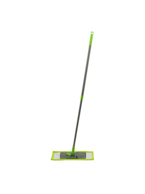 Швабра пластиковая 120 см насадка микрофибра 44х14,5 см ручка телескоп Mop Click Рыжий кот Швабра пластиковая 120 см насадка микрофибра 44х14,5 см ручка телескоп Mop Click Рыжий кот