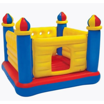 Батут надувной 175*175*135 см Замок Intex