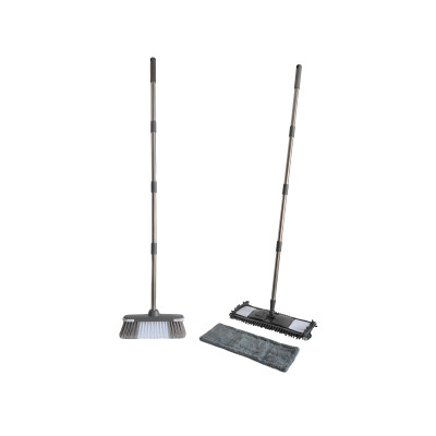 Набор пластиковый для уборки №07 комплект 5 предметов Графит Baizheng Набор пластиковый для уборки №07 комплект 5 предметов Графит Baizheng