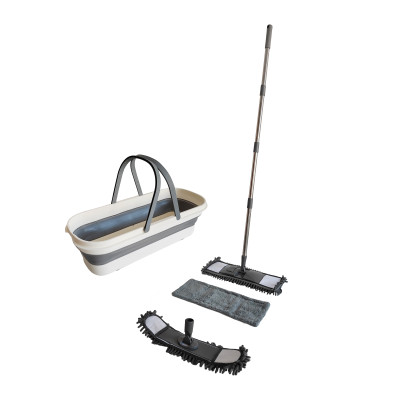 Набор пластиковый для уборки №16 комплект 5 предметов Графит Baizheng Набор пластиковый для уборки №16 комплект 5 предметов Графит Baizheng