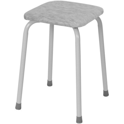 Табурет металлический 485х485х470 мм 170 кг квадратный серый Пенёк крепкий ЗМИ Табурет металлический 485х485х470 мм 170 кг квадратный серый Пенёк крепкий ЗМИ