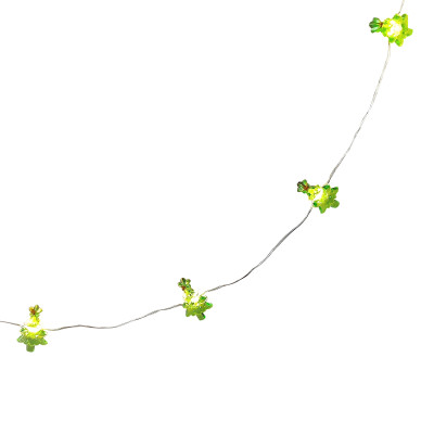 Гирлянда светодиодная 2 м 20 led батарейки 2хCR2032 Елочка новогодняя Серпантин