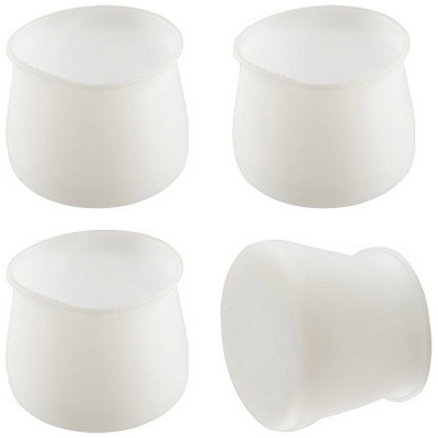 Накладки-протекторы для мебели 30 50х30 мм 4 шт силикон белый Рыжий кот