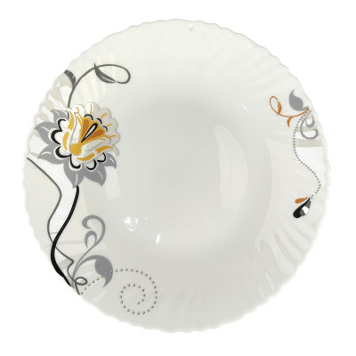 Тарелка стеклокерамическая обеденная 24 см Шахерезада Коралл