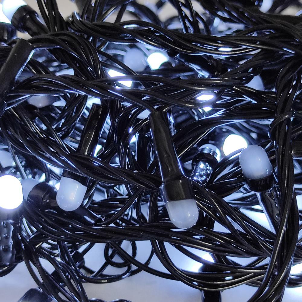 Гирлянда светодиодная 10 м 200 Led нить Лампочки  XHP-15-B Fex