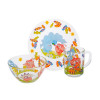 Мини фото Набор стеклянный детской посуды 3 предмета под упак Смешарики конфеты Мфк