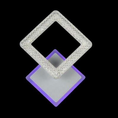 Бра светодиодный 1 плафон 24*32*10 см 16 Вт 600 LM 5м2 акрил 3 цвета белый Baizheng