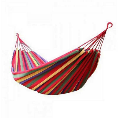 Гамак подвесной 200х100 см нагрузка 100 кг деревянная планка Ham-08 Ecos