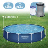 Миниатюра Бассейн каркасный 366*76 см 6473 л фильтр-насос BestWay