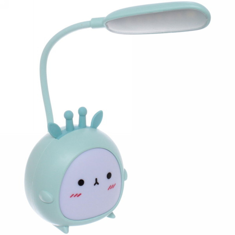 Лампа светодиодная настольная 27*8 см led USB голубой Инопланетянин Marmalade