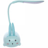 Мини фото Лампа светодиодная настольная 27*8 см голубой Marmalade Зайчик