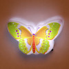 Миниатюра Ночник светильник 9*5,5 см микс 4 цвета 4LED 230V Бабочка