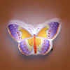 Мини фото №1 Ночник светильник 9*5,5 см микс 4 цвета 4LED 230V Бабочка