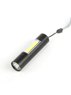 Фонарь ручной 9 см 400 LM USB аккумуляторная батарея Baizheng