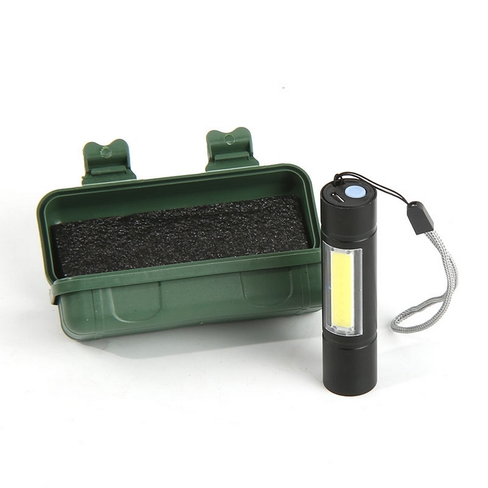 Фонарь ручной 9 см 400 LM USB аккумуляторная батарея Baizheng