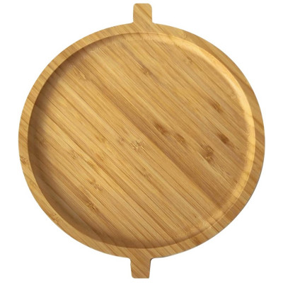 Поднос деревянный 28х24х1,5 см Круг BD-SB28 Baizheng