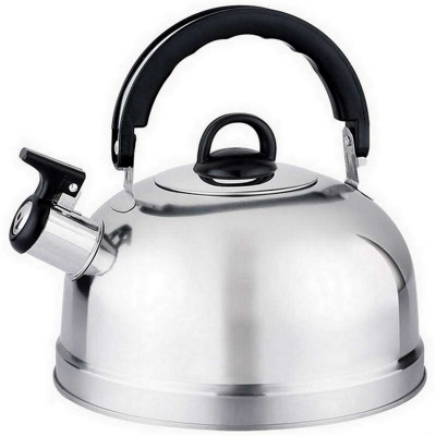Чайник нержавеющая сталь 2,7 л со свистком зеркальная полировка Casual Mallony Чайник нержавеющая сталь 2,7 л со свистком зеркальная полировка Casual Mallony