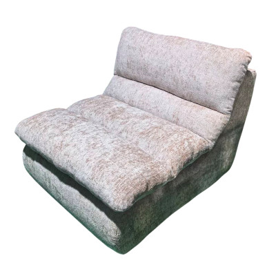 Кресло бескаркасное 95*85*73 см ППУ 30D текстиль бежевый Baizheng