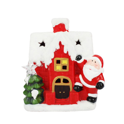 Сувенир новогодний светодиодный 5*8,5*18,5 см керамика ассорти NP-8802 Fex Сувенир новогодний светодиодный 5*8,5*18,5 см керамика ассорти NP-8802 Fex