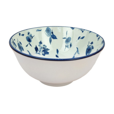 Бульонница фарфоровая 15 см 600 мл Blue calico Коралл