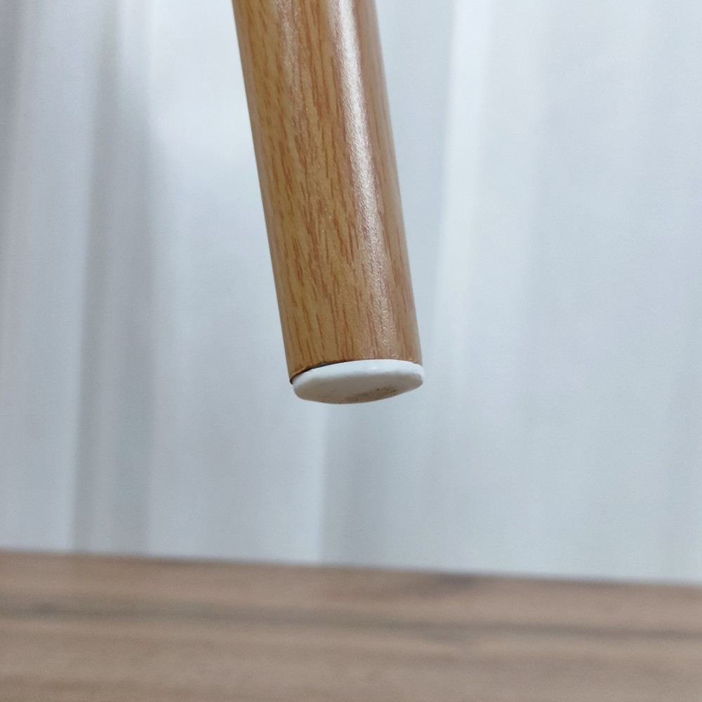 Стул металлический Baizheng 89×40×40 см, текстиль, серо-бежевый, до 150 кг
