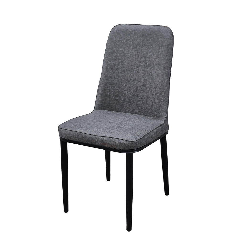 Стул металлический Baizheng 89×40×40 см, текстиль, серый, до 150 кг