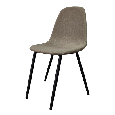 Стул металлический 85*40*43 cм до 150 кг текстиль бежевый Baizheng Стул металлический 85*40*43 cм до 150 кг текстиль бежевый Baizheng