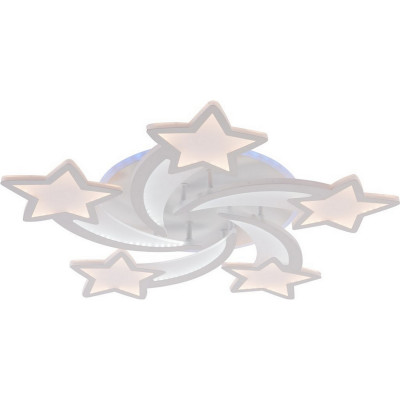 Люстра светодиодная 5 плафонов 65*8,5 см 140Вт 6750LM 55м2 пульт пластик мультицвет Baizheng Люстра светодиодная 5 плафонов 65*8,5 см 140Вт 6750LM 55м2 пульт пластик мультицвет Baizheng