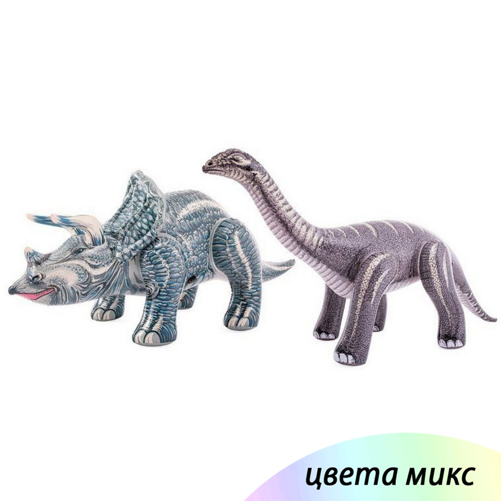 Игрушка надувная Динозавры юрского периода микс 48594 Intex