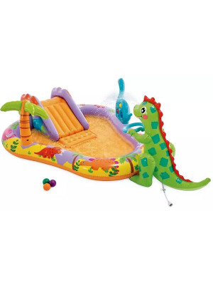Игровой центр 201*157*69 см Дино парк Intex
