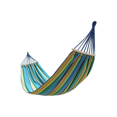 Гамак подвесной 200х80 см нагрузка 100 кг деревянная планка Ham-35 Ecos