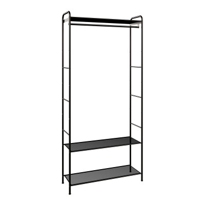 Вешалка металлическая гардеробная 69,5х30х162 см белый Валенсия 22М ЗМИ