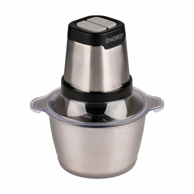 Измельчитель электрический 450 Вт чаша нерж сталь 1,5 л 2 скор 4 нож серо-черный EN-279 Energy