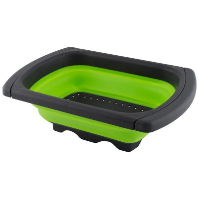 Дуршлаг полипропилен 38,5х25х12 см складной на раковину FRUTTI Mallony