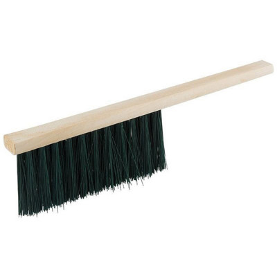 Щетка деревянная 30х2,2х1,4 см 3-х рядная с ручкой темно-зеленый Рыжий кот Щетка деревянная 30х2,2х1,4 см 3-х рядная с ручкой темно-зеленый Рыжий кот