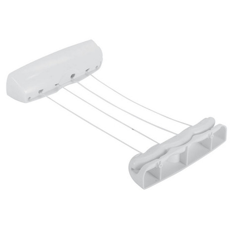 Сушилка пластиковая настенная для белья выдвижная CD-2020 4х3,3м Рыжий кот