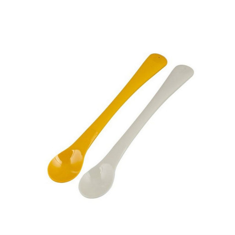 Ложка пластиковая 2 предмета для прикорма Giraffix Полимербыт