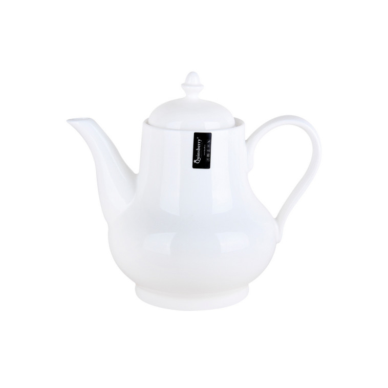 Чайник фарфоровый заварочный 1450 мл 17,5х17х17 см белый Barista Коралл