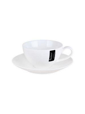 Набор фарфоровый чайный 2 предмета 220 мл белый DMD220CS Barista Коралл