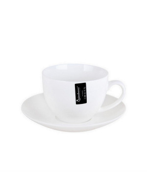 Набор фарфоровый чайный 2 предмета 220 мл белый MG220CS Barista Коралл