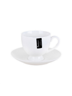Набор фарфоровый чайный 2 пр 220 мл белый FD220CS Barista Коралл