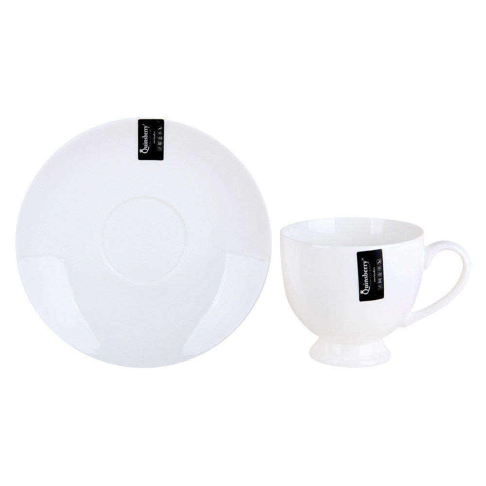 Набор фарфоровый чайный 2 пр 220 мл белый FD220CS Barista Коралл