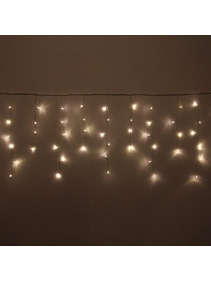 Гирлянда светодиодная  3 м *40/60 см 100 led 220 В улич бахр 8 реж тепл бел Серпантин