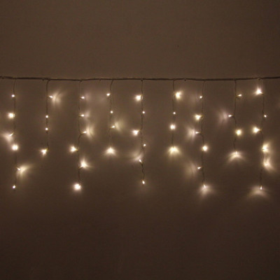 Гирлянда светодиодная  3 м *40/60 см 100 led 220 В улич бахр 8 реж тепл бел Серпантин