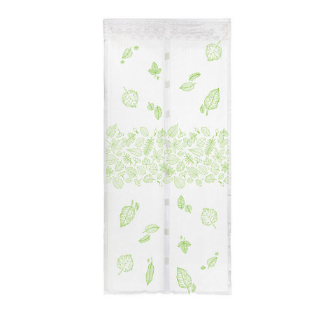 Сетка противомоскитная для дверей 1х2,1 м на магнитах Листья Капутомоскито Рыжий кот